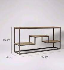 Meja tv kini menjadi kebutuhan barang rumah tangga yang tidak bisa diabaikan. Rak Tv Kayu Besi Size 160x40x80 Mebel 536216142