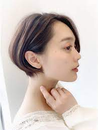 sheta ai 耳掛けハンサムショートボブ l030328363 シータ sheta のヘアカタログ ホットペッパービューティー 髪型 ボブ ハンサムショート ビューティー