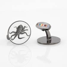 Paul Smith Cufflinks Octopus Printed Cufflinks Paul Smith Uk Cufflinks Designer Cufflinks Gold Cufflinks