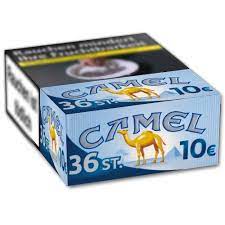 Camel cigarettes were originally blended to have a milder taste than established brands. Camel Zigaretten Blue 10 Euro Xxxxl 34er Packung