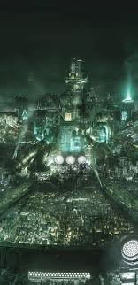 Mobile abyss video game final fantasy vii. Final Fantasy Vii Remake Midgar Wallpaper Cat With Monocle
