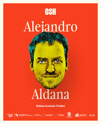 🎻 Con gran entusiasmo presentamos a Alejandro Aldana, violinista argentino  de reconocida trayectoria internacional, quien será el solista invitado del  VI Programa BEETHOVEN de la Temporada COLLAGE de la Orquesta Sinfónica de