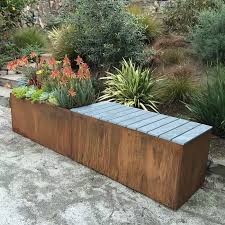 Wayfair Com Online Home Store For Furniture Decor Outdoors More In 2020 Planter Bench Steel Planters Corten Steel Planters