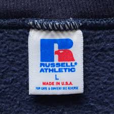 Russell athletic タグ 年代