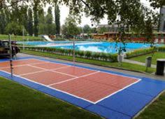 13, 40 m x 6, 30 m linien alle linien müssen 40 mm breit sein pfosten senkrecht und nicht im spielfeld abstand zur wand bzw. Kleinspielfelder Kleine Spiele Badminton Felder