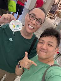 週末去見偶像兼大師Michael CHUAH 蔡诗中...