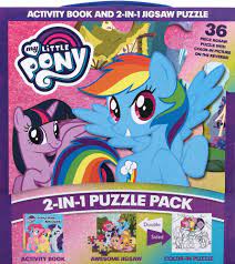 5 out of 5 stars (1,589) $ 19.63. My Little Pony 2 In 1 Puzzle Pack Activity Book And 2 In 1 Jigsaw Puzzle Parragon 9781474868266 Amazon Com Books
