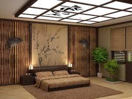 Calming Bonsai Plants Adding Asian Flavor To Modern Interior Decorating Asian Bedroom Decor Asian Interior Design Japanese Style Bedroom