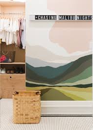 The pattern is traced with a sharp pencil or pen, so that the image is transferred to the wall. Sherwin Williams Home Create A Paint By Number Wall Mural Plus Get 30 Off Paints And Stains Milled