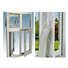 Stable window seal with two hose openings for air conditioners. Airlock Window Seal For Portable Air Conditioner 400 Cm Door Soft Cloth Sealing Baffle For Mobile Air Conditioning Units Buy Airlock Window Seal For Portable Air Conditioner 400 Cm Door Soft Cloth Sealing Baffle