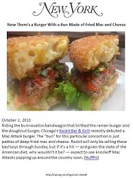 Mac Attack On New York Mag Fried Mac And Cheese Doughnut Burger Food