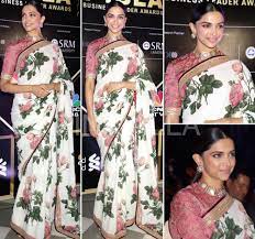 We all have seen deepika padukone sarees in movie awards, friends wedding parties and receptions, promotion of her movies. Wedding Wear Deepika Padukone Kh18357 Bollywood Inspired White Silk Sarees Rs 3499 Piece Id 18372320630