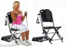 Vq Actioncare Resistance Chair Exercise Rehabilitation System Low Impact Ebay