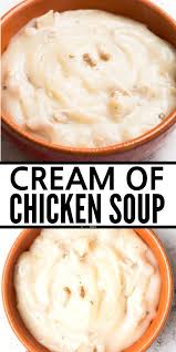 Cream Of Chicken Soup In 2020 Cream Of Chicken Soup Homemade Cream Of Chicken Soup Recipe Low Carb Soup Recipes