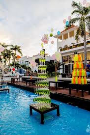 New Year S Eve Party At Riu Palace Mexico All Inclusive Hotel In Playa Del Carmen Mexico Open Bar By The Pool Hotel Riu Mexico Playa Del Carmen