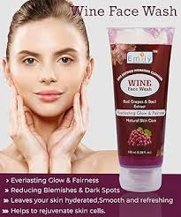Emily Wine Face Wash Anti aging- Improves Skin Moisturisation & Elasticity  Reduces Fine Lines For Women And Men 100ML (Pack of 1) : Amazon.in: Beauty
