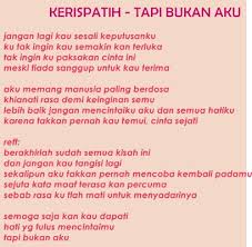 Tips pencarian lirik favorit anda. Lirik Berakhirlah Sudah Semua Kisah Ini Dan Jangan Kau Tangisi Lagi Nuring