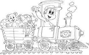 Train Of Toys Coloring Page Coloring Com Train Coloring Pages Coloring Pages Color