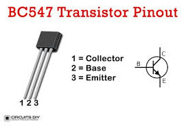 Bc547 Npn Transistor Datasheet Transistors Electronics Projects Power