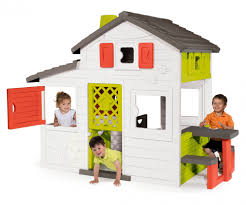 Das detailreiche spielhaus neo floralie bietet zahlreiche spielmöglichkeiten unter seinem dach. Friends Haus Mit Sommerkuche Spielhauser Outdoor Marken Produkte Www Smoby Com