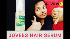 Blending ayurveda, the oldest indian indigenous medicine system with new age technology, jovees offers range of products that have, over the last 12 years delivered. Jovees Hair Serum Grape Seed And Almond Demo And Review Youtube