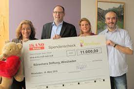 In deutschland hat die ikano bank ihren sitz in wiesbaden. Ikano Bank Weitet Engagement Fur Barenherz Stiftung Aus Barenherz Stiftung