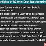 RCom exit from framework, reduce