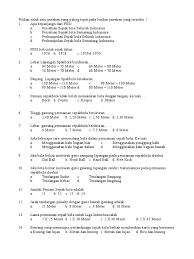 Dua tendangan bebas itu terbagi berdasarkan zona pelanggaran yang terjadi. Soal Sepakbola