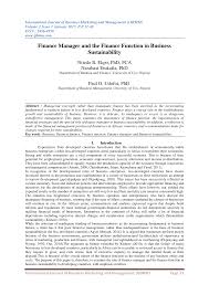 Ah, bad managers and bad management. Https Www Researchgate Net Profile Ntiedo Ekpo2 Publication 319078811 Finance Manager And The Finance Function In Business Sustainability Links 598ee7ee458515b87b395b0a Finance Manager And The Finance Function In Business Sustainability Pdf
