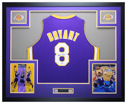 Find the latest in kobe bryant merchandise and memorabilia, or check out the rest of our nba basketball gear for the whole family. Kobe Bryant Autographed And Framed Purple Lakers Jersey