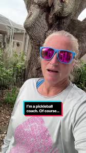 I’m a pickleball coach. Of course… #pickleball #pickleballtiktok  #pickleballcoach #leewhitwell