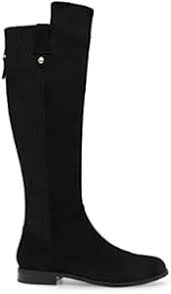 Anne Klein Audrey Black Suede 8 M : Amazon.com.au: Clothing, Shoes &  Accessories