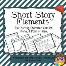 Short Story Elements Presentation Organizers Little Red Cap Examples Story Elements Short Stories Presentation