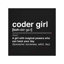 Coder Girl Canvas Print Zazzle Com Computer Science Quotes Coding Quotes Coder Girl