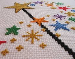 9 star wars cross stitch patterns. Magic Wand Cross Stitch Pattern Printable Counted Cross Stitch Stars Cross Stitch Pattern Baby Child Simple Pdf Fairy Wizard Fantasy Ponto Cruz Graficos Gratis Toalhas Bordadas Bordado Ponto Cruz