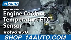 S70 automobile pdf manual download. How To Replace Coolant Temperature Sensor 99 02 Volvo V70 Youtube