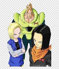 694 x 1152 png 742 кб. Android 17 Android 18 Android 16 Cell Dragon Ball Z Budokai 2 Cyborg Transparent Background Png Clipart Hiclipart