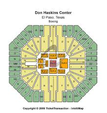 Don Haskins Center Tickets And Don Haskins Center Seating
