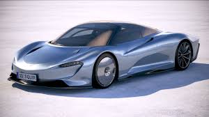 Mclaren Speedtail 2020 3d Model
