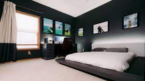 Of course, there is no bonus room that can be turned into a home office. Modern Clean Minimal Tech Bedroom Office Tour Youtube