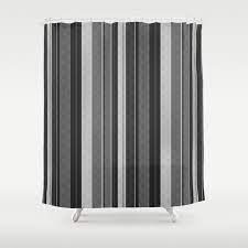 Shop for extra long curtains with a drop of up to striped curtains lace curtains drapery extra long curtains warm grey gray ceiling curtains. Grey Black Vertical Stripes Shower Curtain By Art In Life Society6