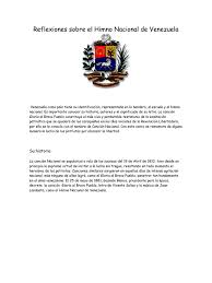 Himno nacional (venezuela) — saltar a navegación, búsqueda gloria al bravo pueblo daniel himno nacional de uruguay — saltar a navegación, búsqueda el himno nacional de la república oriental del uruguay es uno de los símbolos nacionales, junto a la marcha mi. Reflexiones Sobre El Himno Nacional De Venezuela