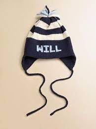 Personalized Knit Hat By Mjk Knits Kids Winter Hats Boy Outfits Ear Flap Hats