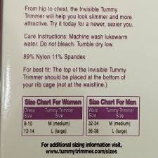 New Invisible Tummy Trimmer Nwt