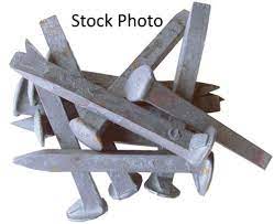 There can be some surface rust on these spikes. Lot Of Eight Authentic Iron Carbon Steel Railroad Spikes Anchors 8 Electronics Circuitry Craft Supplies Tools Keyforrest Lt