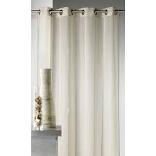 Voilage En Etamine A Rayures Verticales Tons Sur Tons Taille 140x260 Cm Voilage Blanc Rideaux Oeillets Et Rideaux
