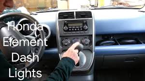 Lighting switchfturn signal and dimmer switch 4. Honda Element How To Change All Instrument Panel Cluster Lights In 30 Minutes Youtube