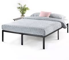 Zinus michelle 12 inch compack bed frame, for box spring and mattress sets, extra high so bed risers not needed, fits twin to queen. Amazon Com Best Price Mattress 14 Inch Metal Platform Beds W Heavy Duty Steel Slat Mattress Foundation No Box Spring Needed Black Furniture Decor