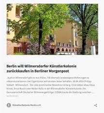 Schwer bewaffnet und mit einer ramme stürmte die spezialeinheit wohnungen. Kunstlerkolonie Berlin Berlin Will Wilmersdorfer Kunstlerkolonie Zuruckkaufen In Berliner Morgenpost Charlottenburg Wilmersdorf