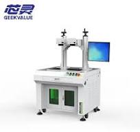 SMT PCB PCBA Mf Series Double Head Supplier Fiber Laser Marking Machine